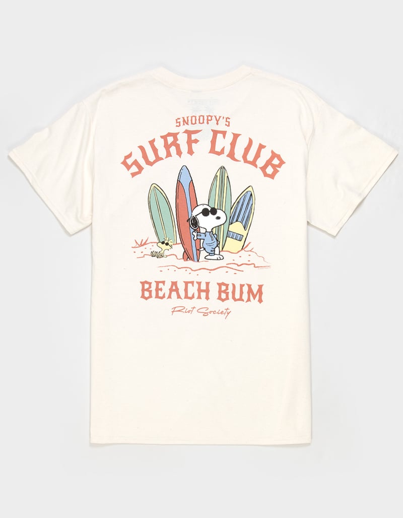 RIOT SOCIETY x Peanuts Surf Club Mens Tee image number 0