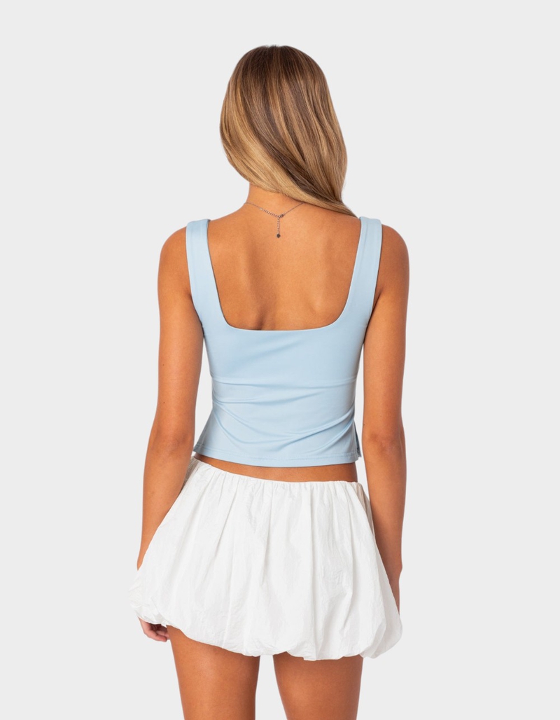 EDIKTED Marigold Side Slit Top image number 4