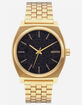 NIXON Time Teller Black & Gold Watch image number 1