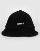 OBEY Quinn Womens Black Bucket Hat image number 1