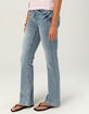 MISS ME Wing Mid Rise Womens Bootcut Jeans image number 4