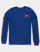 THE NORTH FACE USA Mens Navy T-Shirt image number 1
