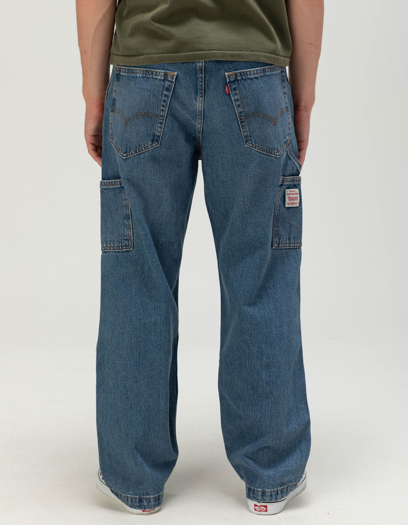 LEVI'S 568 Mens Loose Straight Double-Knee Carpenter Jeans - Detroit Wash image number 2