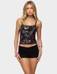 EDIKTED Beaded Floral Embroidered Tank Top image number 1