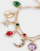 FULL TILT Star/Heart/Stone Multi Charm Bracelet image number 3