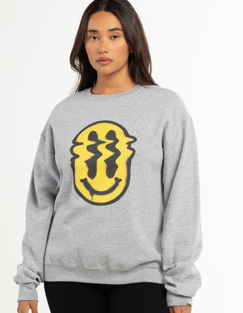 SMILEY Happy One Unisex Crewneck Sweatshirt image number 3