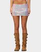 EDIKTED Kaelyn Sequin Mini Skort image number 1