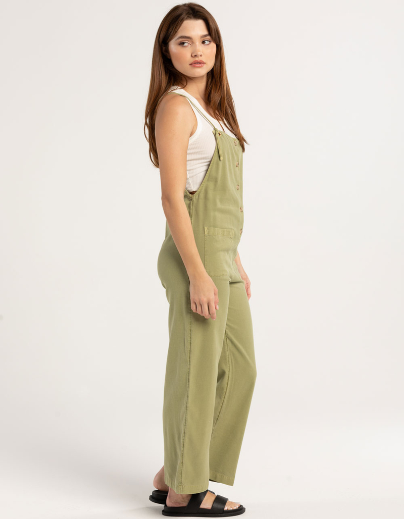 BILLABONG Beach Cruiser Womens Wide-Leg Overalls image number 1