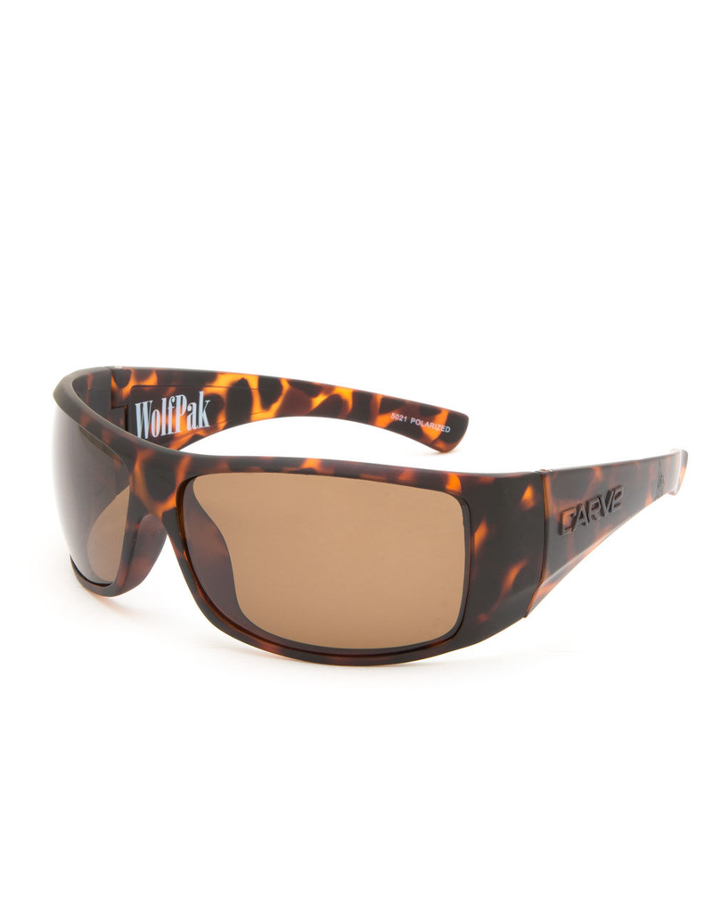 CARVE Wolfpak Polarized Matte Tort Sunglasses image number 0