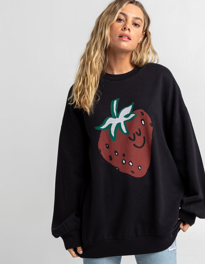 LEVI'S Happy Strawberry Womens Sweatshirt image number 0