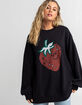 LEVI'S Happy Strawberry Womens Sweatshirt image number 1