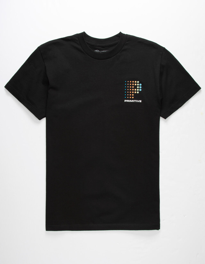PRIMITIVE Particle Black Mens T-Shirt image number 1