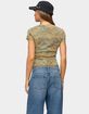 EDIKTED Chasidy Camo Tee image number 3