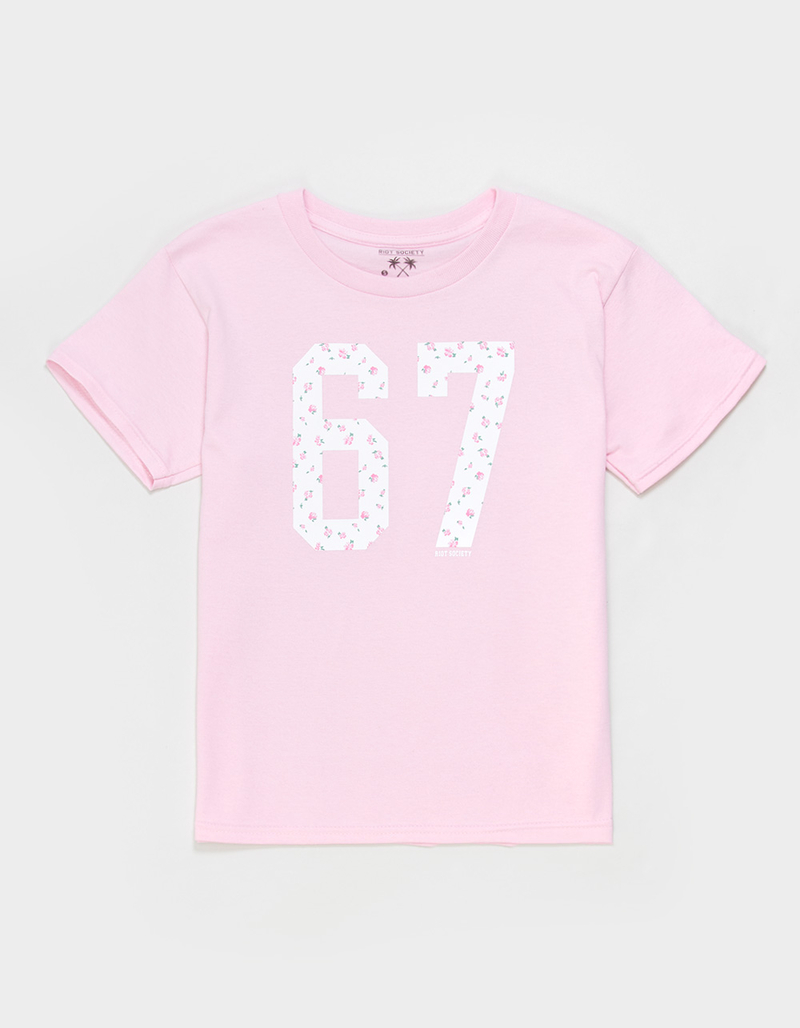 RIOT SOCIETY Ditsy 67 Girls Tee image number 0