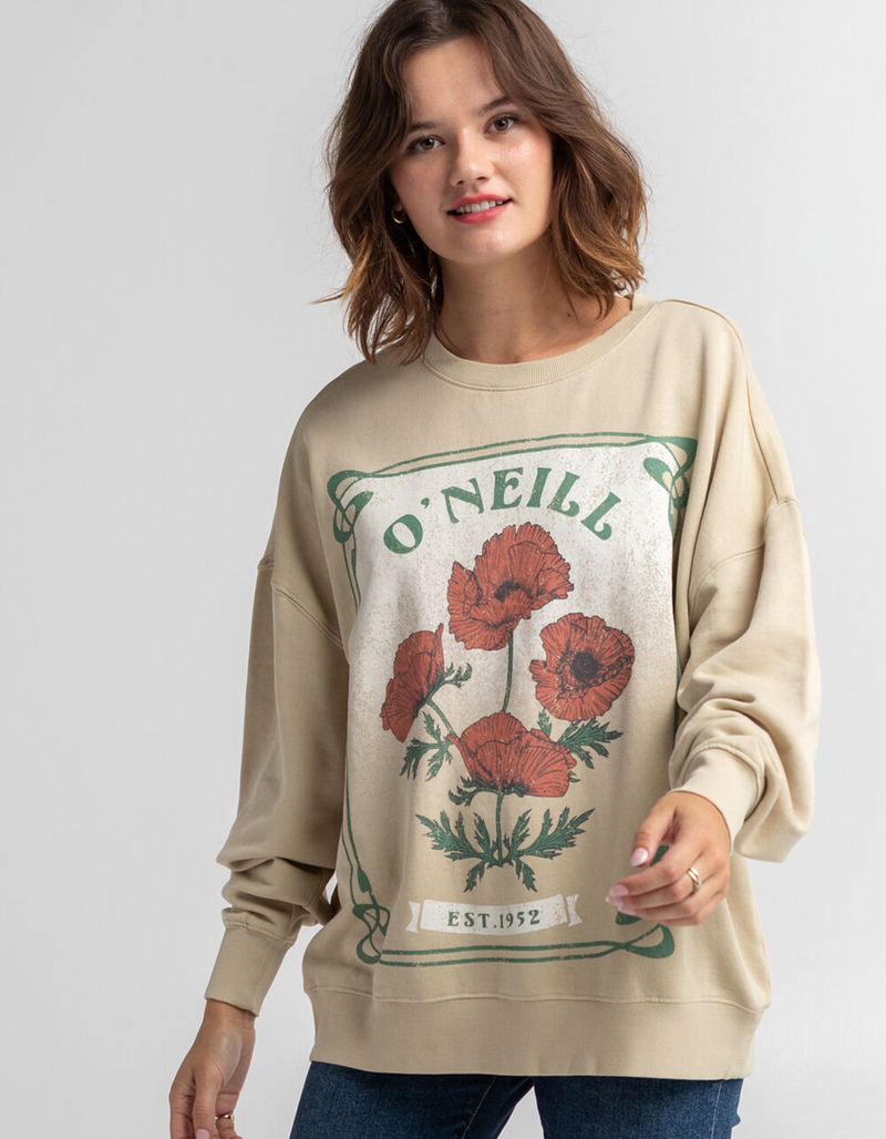 O'NEILL Nouveau Womens Oversized Crew Neck Sweatshirt image number 0