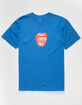OBEY Talk Back Mens Royal T-Shirt image number 1