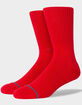STANCE Icon Mens Crew Socks image number 1