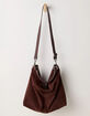 FREE PEOPLE Suzie Suede Slouchy Tote Bag image number 2