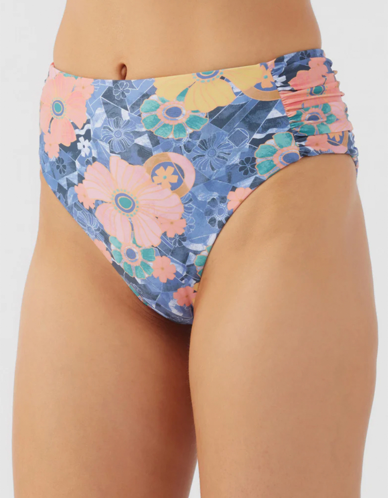 O'NEILL Jadia Floral Long Beach Womens High Waist Bikini Bottoms image number 2