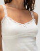 RSQ Womens Lace Trim Cami image number 2