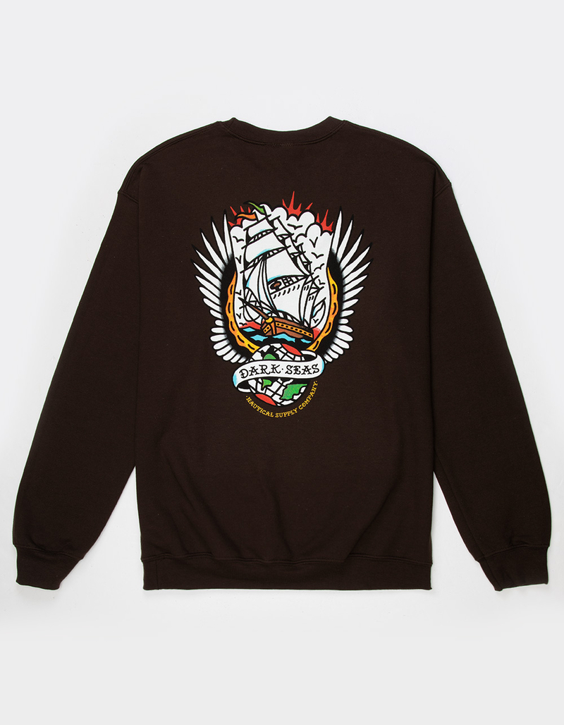 DARK SEAS Worldwide Mens Crewneck Sweatshirt image number 0