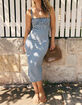 FREE PEOPLE Lucinda Plaid Womens Midi Dress image number 1