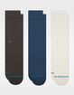 STANCE Icon 3 Pack Mens Crew Socks image number 1