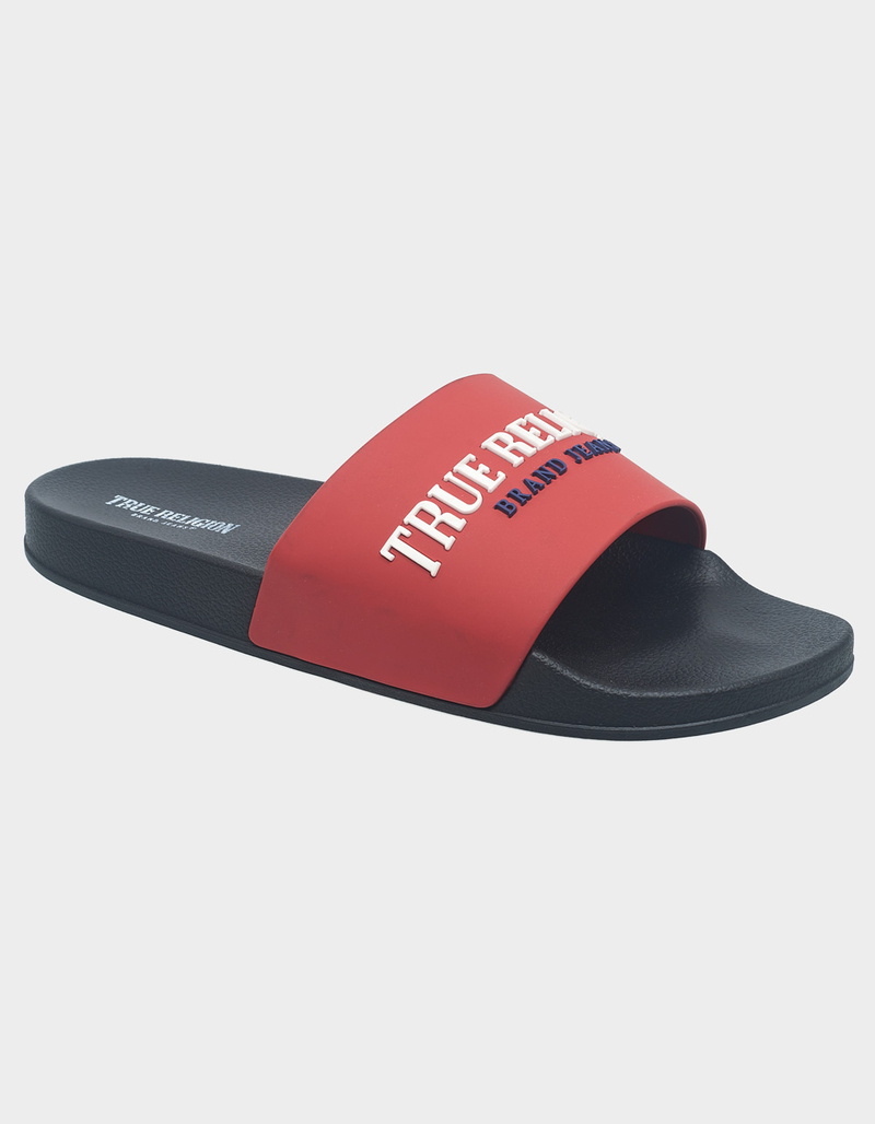 TRUE RELIGION Weezy Mens Logo Slides image number 0