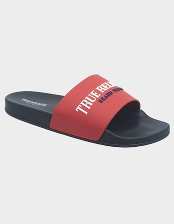 TRUE RELIGION Weezy Mens Logo Slides Primary Image