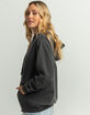 FULL TILT Skeleton Womens Oversized Hoodie image number 2