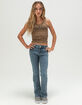 VON DUTCH Leopard Print Girls V-Neck Tank Top image number 5