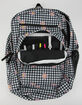 JANSPORT Big Student Gingham Daisy Floral Backpack image number 5