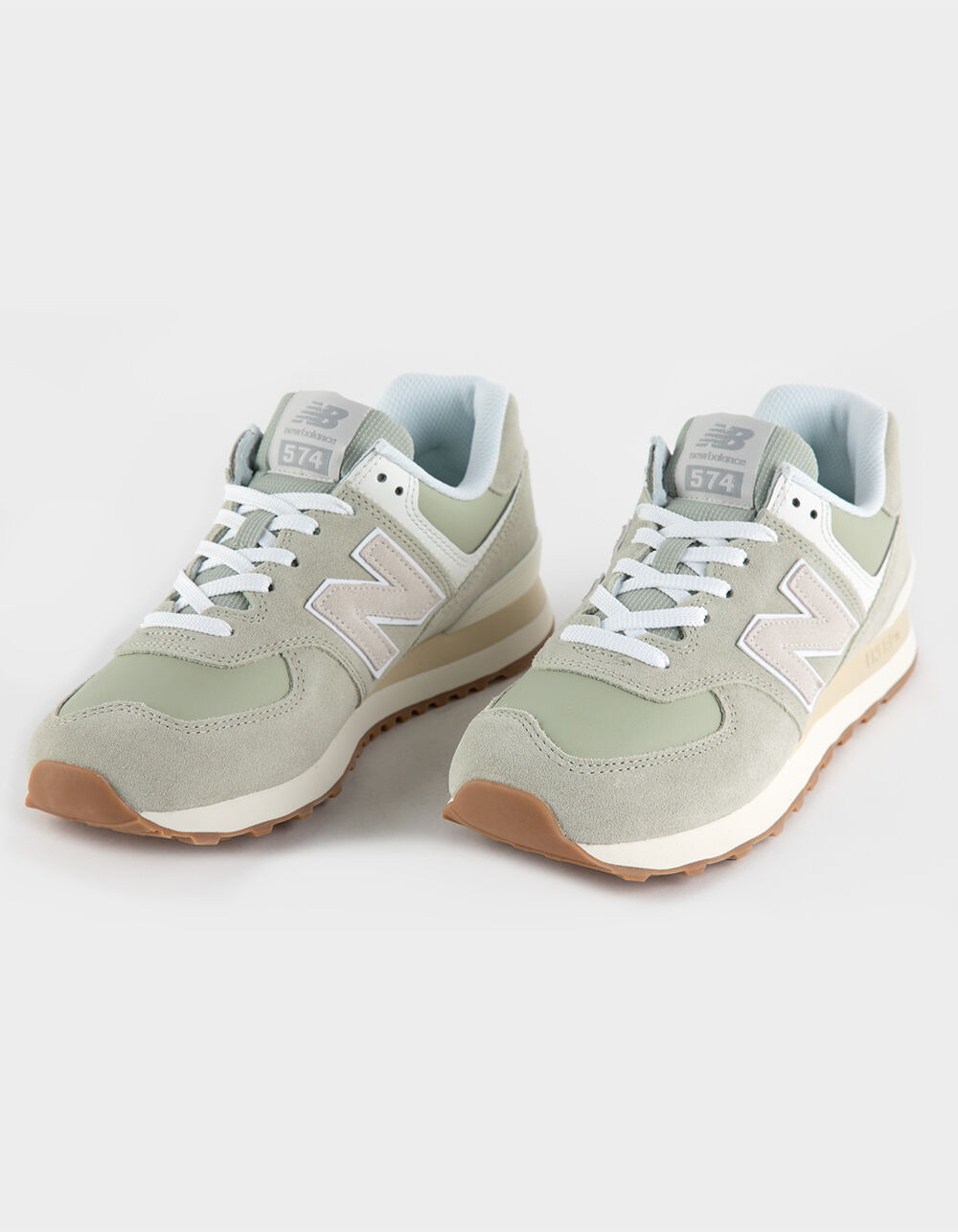 New Balance 574 J3 ホワイト/グリーン New Balance ニューバランス スニーカー UGS574J3 GOLF WHITE