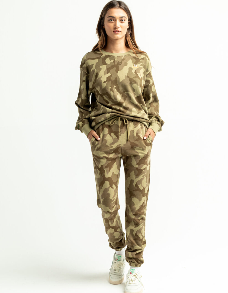 BILLABONG Casual Coast Print Womens Joggers image number 0