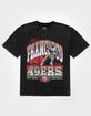 THE WILD COLLECTIVE San Francisco 49ers Player Mens Washed Boxy Tee image number 1