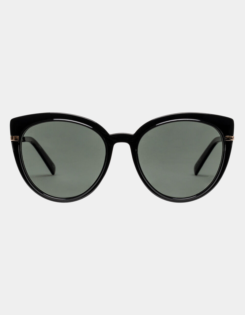 LE SPECS Promiscuous Black Polarized Sunglasses image number 1