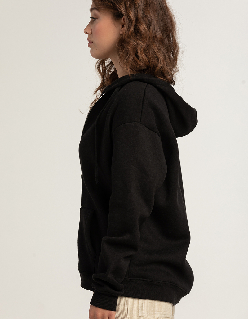 TILLYS Womens Oversized Zip-Up Hoodie image number 1