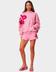 EDIKTED Barbie&trade; Blossom Oversized Hoodie image number 4