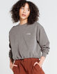 BDG Urban Outfitters Bubble Hem Womens Charcoal Sweatshirt image number 1