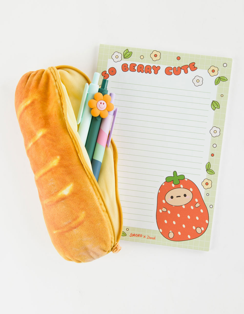 French Roll Plush Pencil Case image number 1