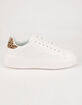 QUPID Maxmino White Womens Platform Shoes image number 1