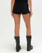 FULL TILT Womens Low Rise Micro Pull On Shorts image number 4