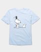 PEANUTS Scared Snoopy Unisex Tee image number 1