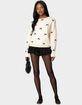 EDIKTED Satin Bow Oversized Sweater image number 2