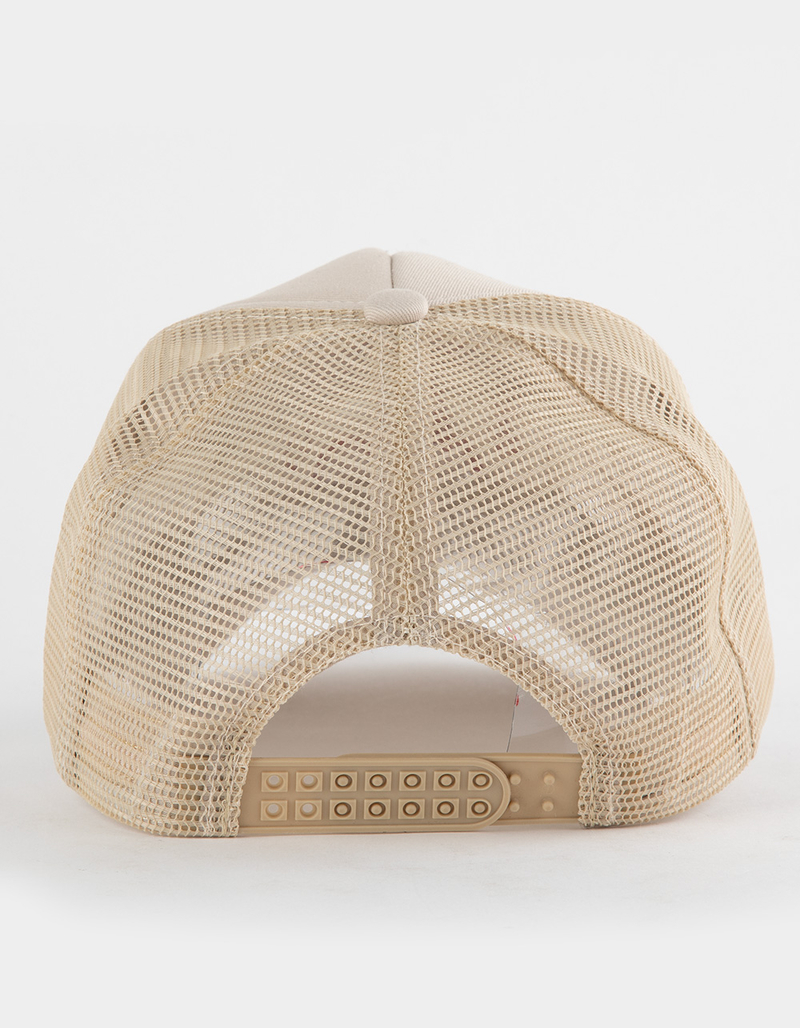 Cherry Bow Womens Embroidered Trucker Hat image number 2