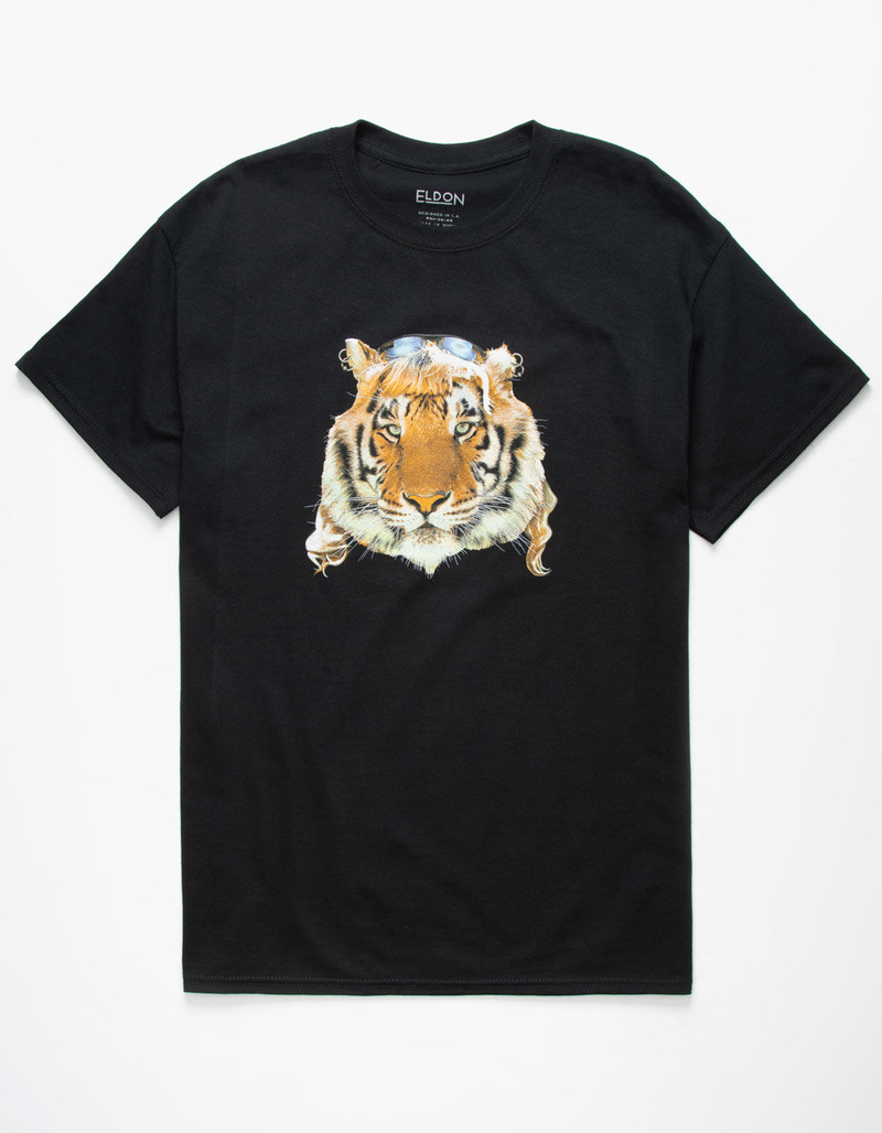 ELDON Here Kitty Mens Black T-Shirt - BLACK - M | Tillys