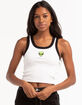 FULL TILT Embroidered Alien Womens Tank Top image number 1