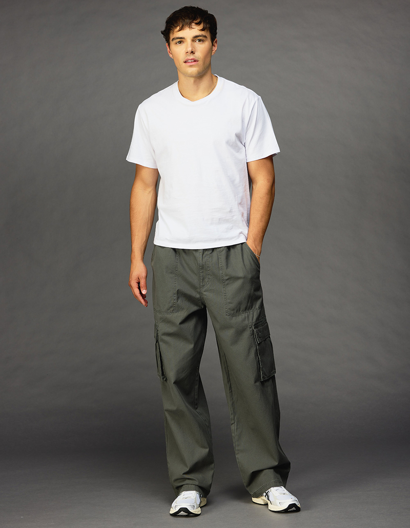 RSQ Mens Loose Cargo Pull On Pants image number 0