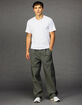 RSQ Mens Loose Cargo Pull On Pants image number 1