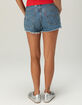 LEVI'S 501 Womens High Rise Denim Shorts - Bee In The Bonnet image number 4